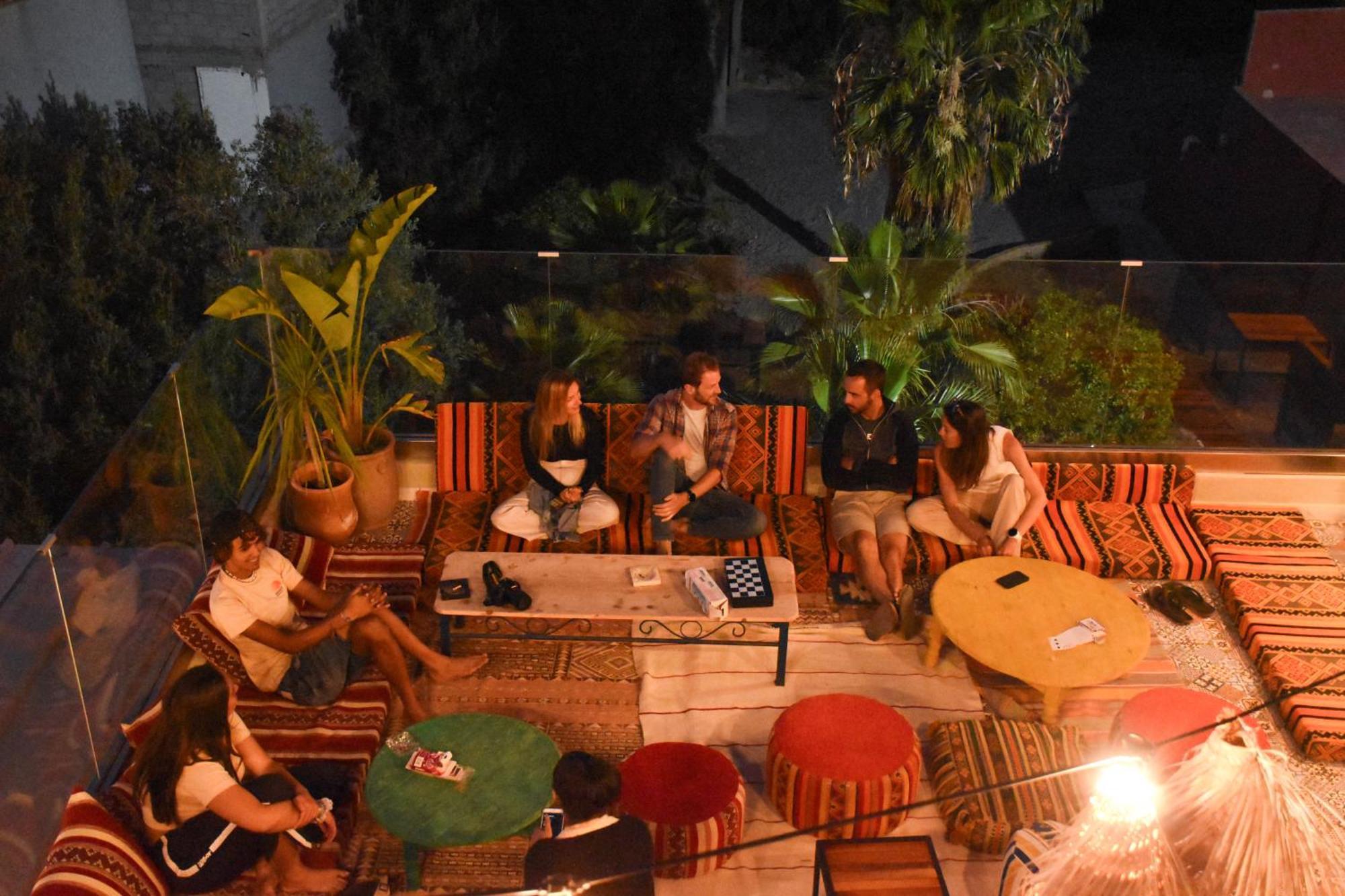 Hostel Playa Del Sol Surf House Tamraght Exterior foto