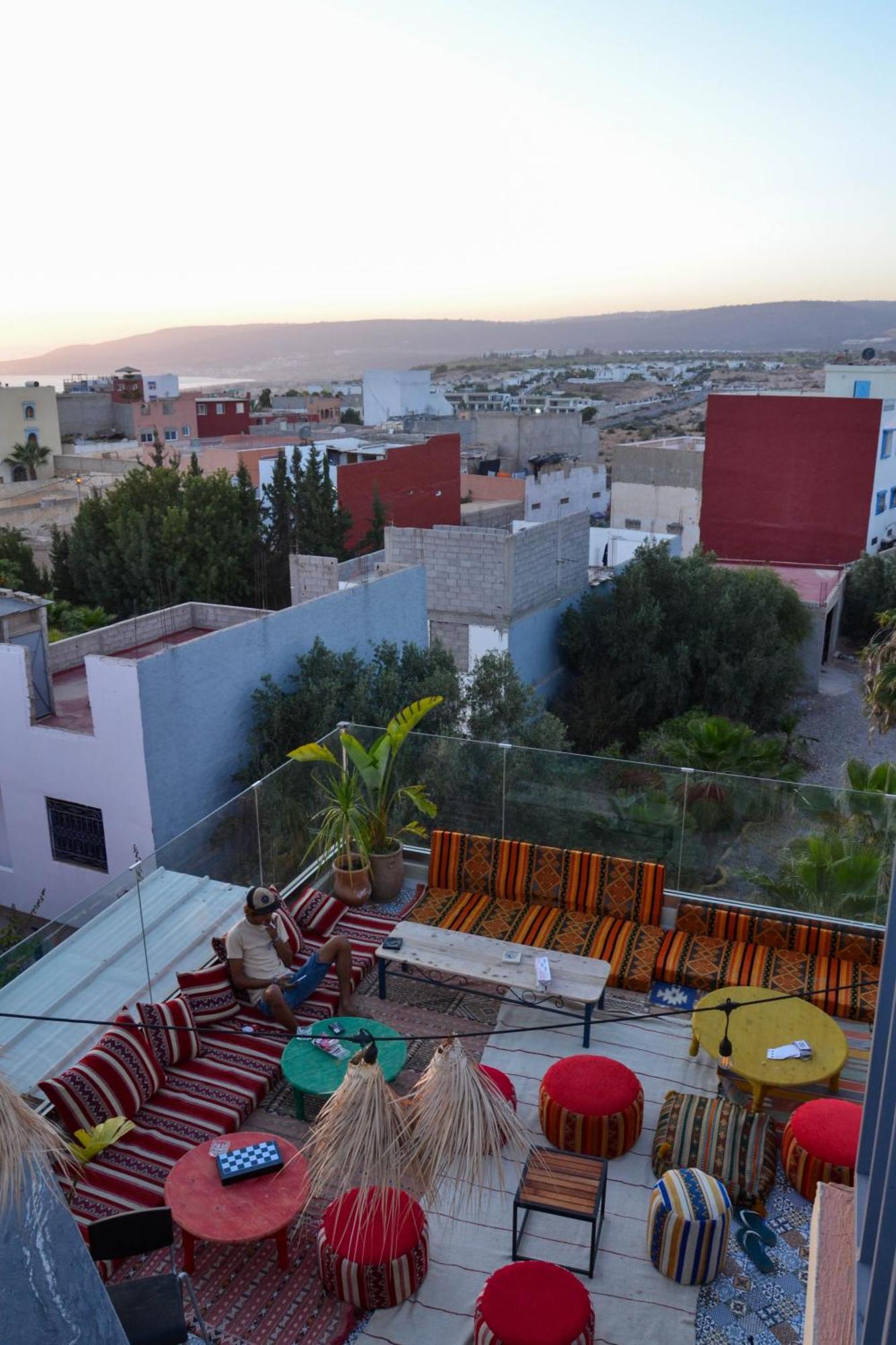 Hostel Playa Del Sol Surf House Tamraght Exterior foto